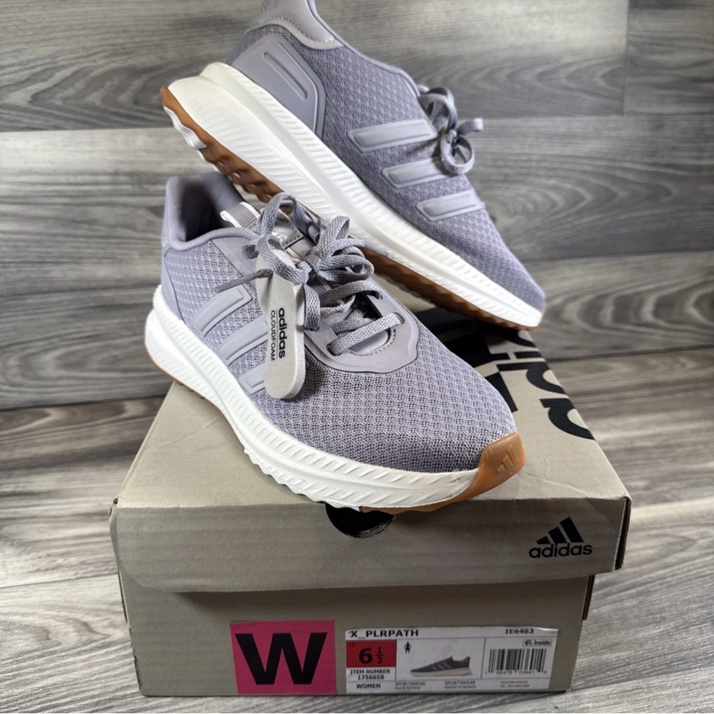 Adidas X_PLRPATH 6.5 Woman’s Daily Running Shoes (Silver Violet/Cream White/Gum